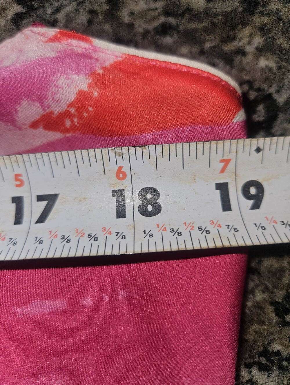 Natori Silk Floral Slip Dress Pink Red White Size Large Never Worn - Picture 5 of 7